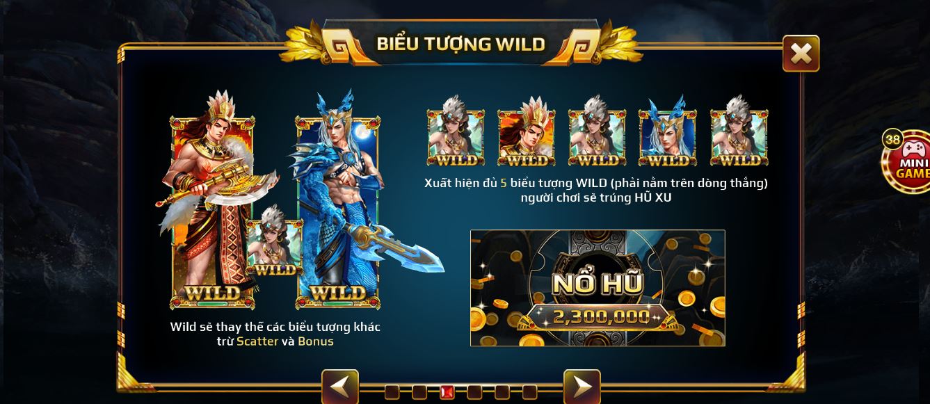 Kinh nghiệm chơi nổ hũ Sơn Tinh Thủy Tinh tại 68gamebai hay bất bại